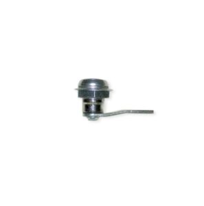 Cerradura cromada con Hexágono interior de 6 mm (Hembra y Pestillo)